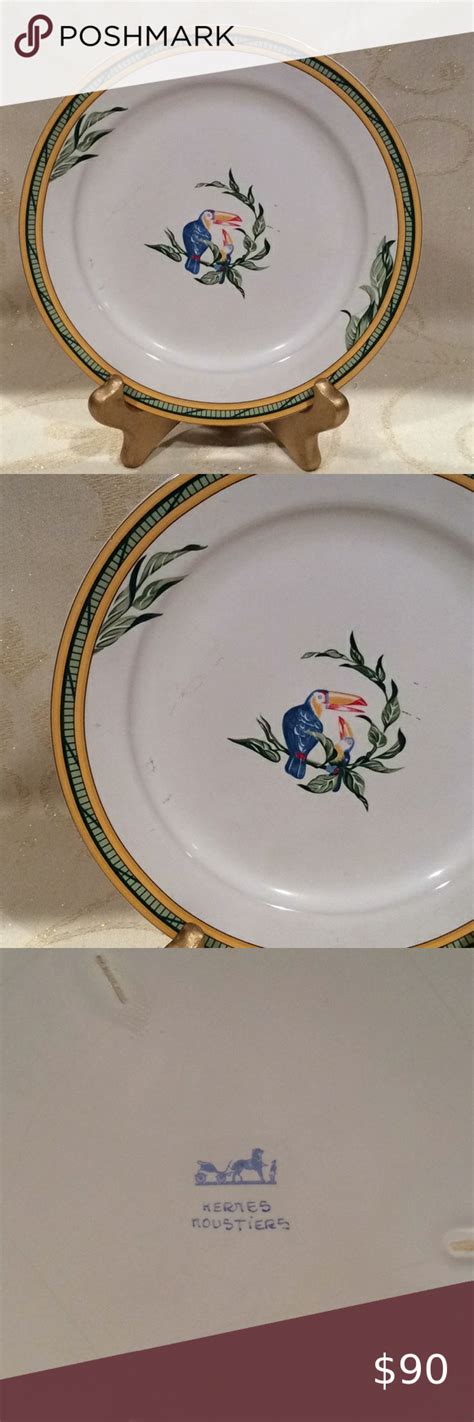 vintage hermes plates|hermes decorative plate.